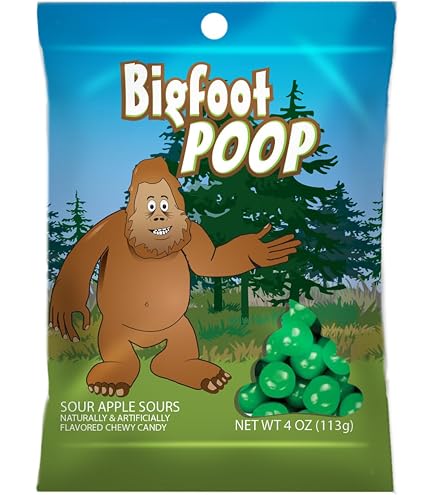 Amazon.com : The Original Bag of Poo®, Sasquatch Poo (Black Cherry